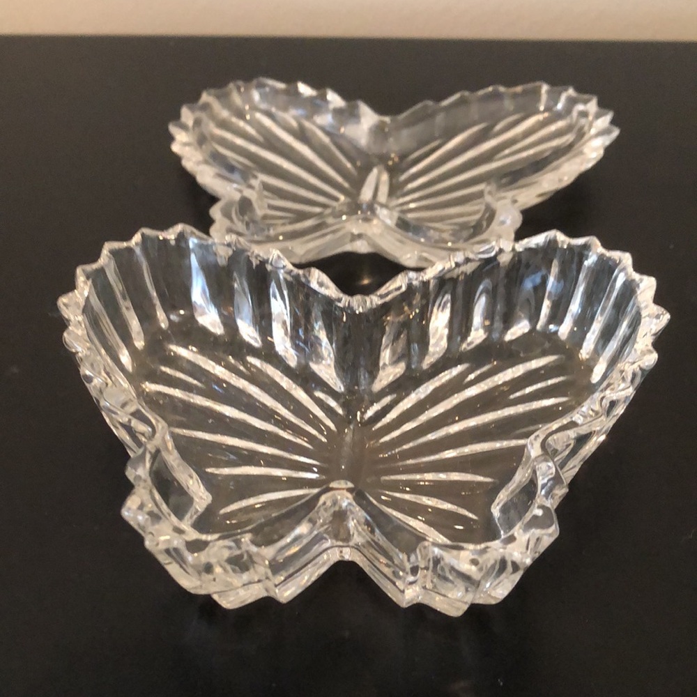 Crystal butterfly dish - Picture 5 of 6